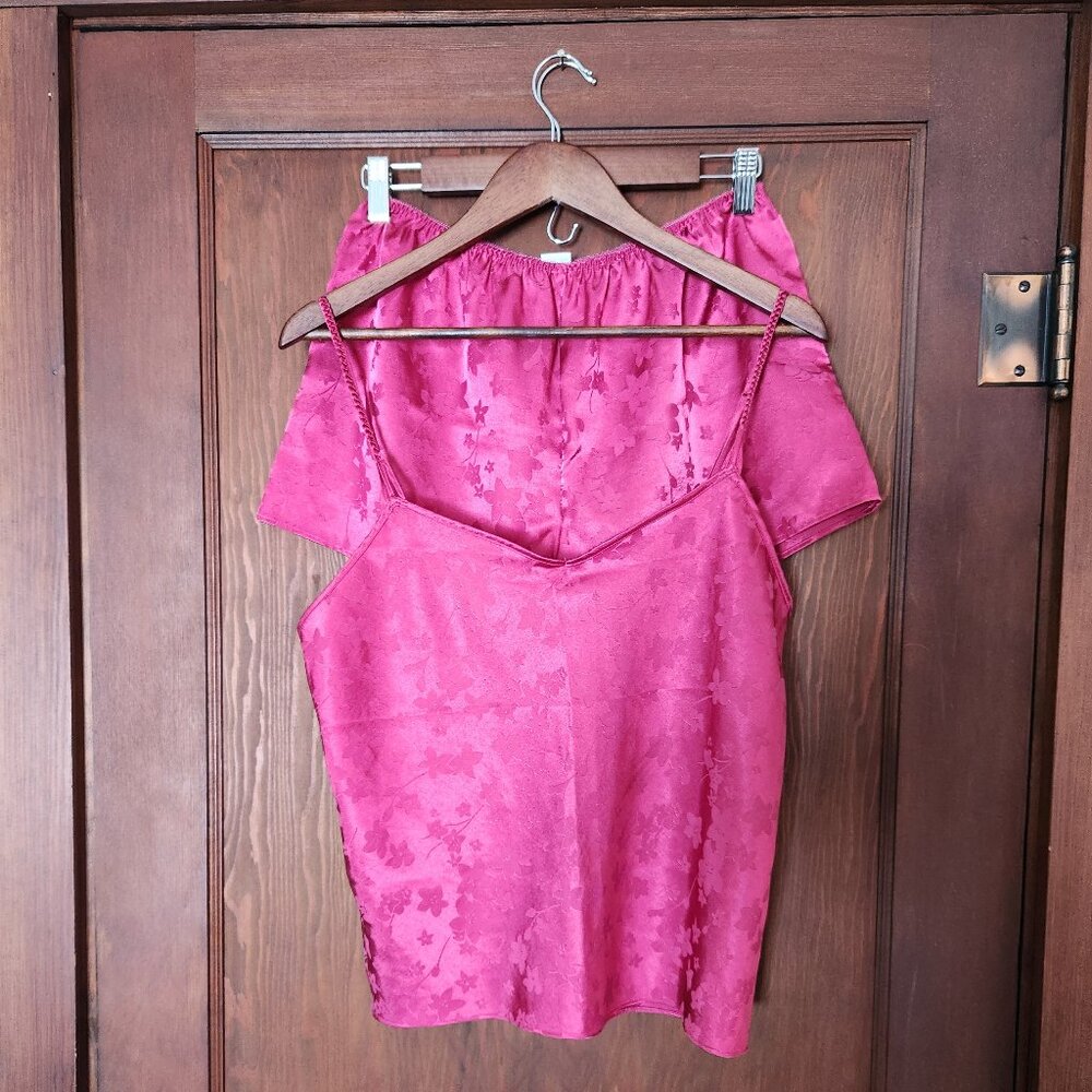 Warner's Sleepwear Pink PJ Set Size Large